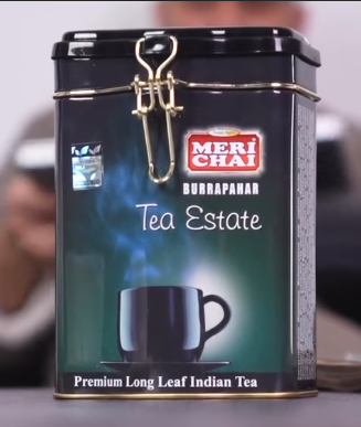 Оригинальная банка Meri Chai Burrapahar Tea Estate